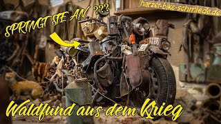 Waldfund aus dem Krieg  Harzer Bikeschmiede [upl. by Odnomra]