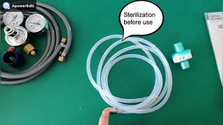 CO2 Insufflator Installation Instruction [upl. by Ahron]