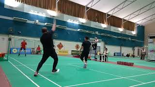 FINAL Kejohanan Badminton HPA 31  MD Div 1 Open MOHA A vs MOE [upl. by Isis362]