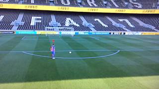 Fifa 17 How To Take Penalties And Free Kicks In Practice Arena [upl. by Eniger254]