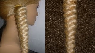 SCHÖNE ZopfFrisur seitlich zum selber machen MittellLange Haare Side BraidPeinados con Trenzas [upl. by Aehc]