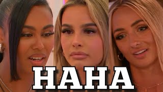 Love Island 2023 Ep35 Review Abi EMBARRASSING Herself I Ella CHECKS Ella B I Mitchs Head Turning [upl. by Naniac]