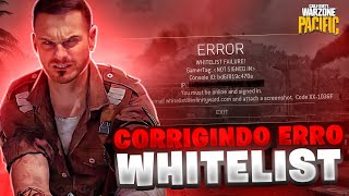 ERRO WHITELIST NO WARZONE FIX RÁPIDO PCCONSOLE [upl. by Barton]