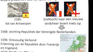 7 Het ontstaan van de Republiek VWO  HC De Republiek [upl. by Zizaludba528]