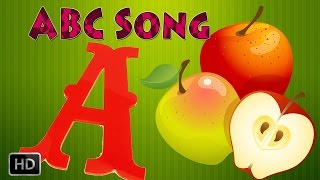 ABC Song amp More  A For Apple  The Alphabet Song  Nursery Rhymes For Children [upl. by Ahsenwahs]