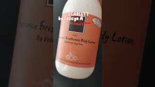 SCARLETTFragrance Brightening Body Lotion [upl. by Aikyn]