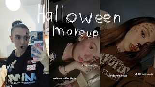 Halloween makeup tutorial🎃🍂 [upl. by Vashtia]