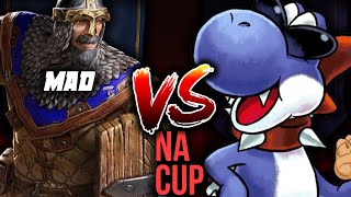 WARCRAFT 3 REFORGED MadMilitia Humanos vs Wontu Elfos  WC3 NA Cup 5 [upl. by Esmerolda531]