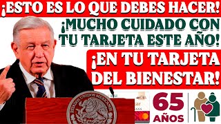 😰💳¡ESTE AÑO DE ELECCIONES AMLO TE PIDE TENER MUCHO CUIDADO CON TU TARJETA DEL BIENESTAR😰💳 [upl. by Navert]