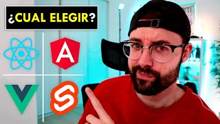 ¿Qué framework de JavaScript utilizar en 2024 👉 Angular React Vue o Svelte 🤔 La mejor elección ✅ [upl. by Anileuqcaj497]