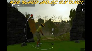 PGAT 2K23 SCAREY 428 YARD PAR 4 HOLE IN ONE [upl. by Anselma]