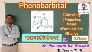 Phenobarbital  Sedatives amp Hypnotics  Pharmaceutical Chemistry  D Pharm [upl. by Lopes]