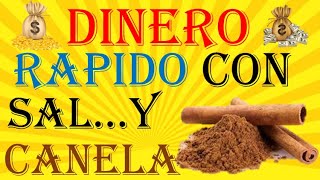 👉ATRAE DINERO RÁPIDO Y URGENTE👈 💰 FROTANDO TUS MANOS CON SAL Y CANELA💰RITUAL DEL DINERO💲 [upl. by Ynad]