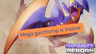 Pokemon Bronze Reborn  Mega Garchomp plus tera goes crazy httpsdiscordggpbr [upl. by Chasse]