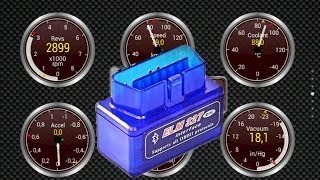 OBDII Bluetooth диагностика двигателя VW Polo Sedan программой Torque [upl. by Sopher858]