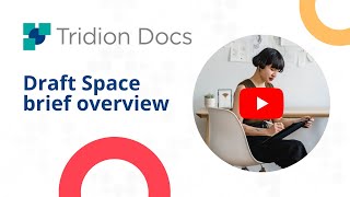 Tridion Docs  Draft Space brief overview [upl. by Nanice]