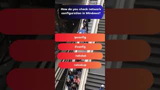 How do you check network configuration in Windows computerbasics [upl. by Akamahs]