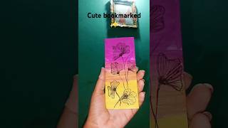 easy bookmarks painting 🖌️🎨shorts youtubeshorts painting 🌼✨ [upl. by Landis]