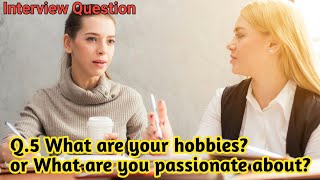 what are your hobbies  interview Preparation A1 Spoken English Institute Manjhi  Mall Lucknow [upl. by Raimund708]