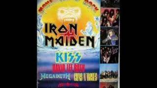 kiss donington 88  Rock And Roll All Night [upl. by Donadee]