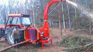 wood chippers  Teknamotor Skorpion 250R90 [upl. by Ailama775]