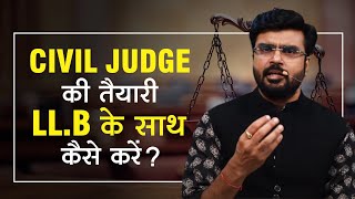 LLB के साथ Civil Judge बनने की तैयारी कैसे करें  MJ Sir  Vidhik Shiksha [upl. by Herschel423]