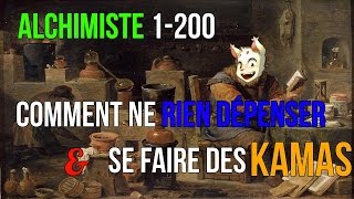 DOFUS  ASTUCE KAMAS  MÉTIER  ALCHIMISTE 1200 SANS RIEN DÉPENSER [upl. by Annez]