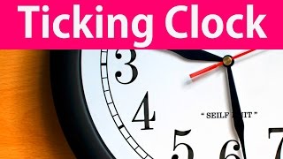 2 Hours of Ticking Clock Sound [upl. by Nniuqal]