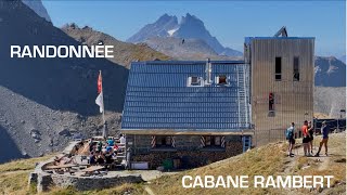 Cabane Rambert  Randonnée via Jorasse Ovronnaz Suisse [upl. by Rainah]