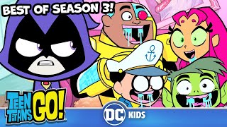 Season 3 BEST Moments Part 1  Teen Titans Go  dckids [upl. by Musetta]