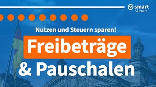 Steuern sparen 2022 Nutze diese Freibeträge und Pauschalen [upl. by Weirick739]