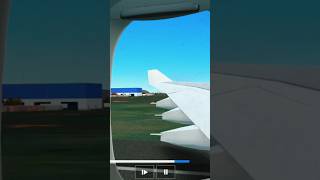 AIRBUS 330300 WINDOWS TAKE OFF VIEW aviation avgeek windowviews airbus330 takeoff plane rfs [upl. by Michaella528]