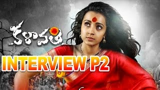 Kalavathi Movie Team Interview Part 2 Siddarth Hansika Motwani Trisha Krishnan Kushboo [upl. by Attwood188]