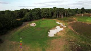 Broadstone GC 8th Hole Flyover [upl. by Trocki]