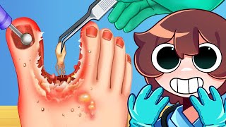 Me Convertí en un Doctor de Pies 👨‍⚕️🦶 [upl. by Asselam]