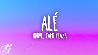 Rhove  Alè ft Capo Plaza [upl. by Natale471]