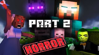 Monster School vs GRANNY 3 nightmares of house horror SLAPPY Herobrine  Minecraft Animation [upl. by Dusza]