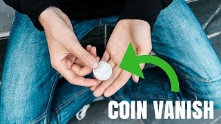 VANISH a Coin at Your FINGER TIPS Tutorial [upl. by Biondo]