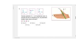 Fizik 11Sınıf Bilgi Sarmal SB 2024 Elektrik ve Manyetizma Test – 22 Manyetik Kuvvet – 2 [upl. by Charo]