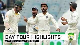 India close in on Test victory  Third Domain Test [upl. by Eniar95]