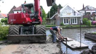 Waterwerken steigers bruggen beschoeiing [upl. by Iredale]