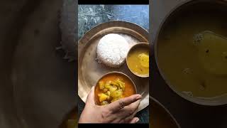 Thali easy food assamese trending recipe tasty yiy [upl. by Somisareg163]