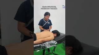 Masaje  EFFLEURAGE PETRISSAGE Y FRICCIÓN Zona cervical y lumbar [upl. by Etteiluj17]