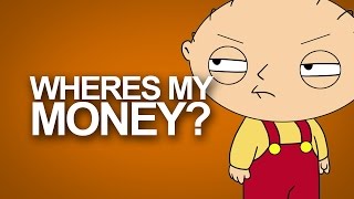 Wheres My Money  Family Guy  Typography  HD [upl. by Gaston]