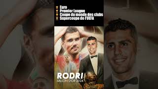 🚨 RODRI EST LE BALLON DOR 2024  🚨 [upl. by Marv989]