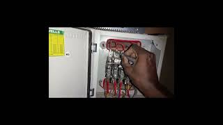 Building In Ghana  Three Phase Onload Changeover Switch Simple Explanation [upl. by Notnroht]