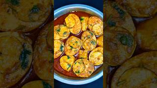 Make Delicious Anday Aloo Ka Salan at Home Cooking 😍 shorts eggcurry egg aloogosht [upl. by Mansoor]