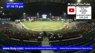 Tigres del Licey VS Estrellas Orientales [upl. by Vardon]