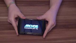 Archos 5 Internet Tablet Unboxing [upl. by Lonee]