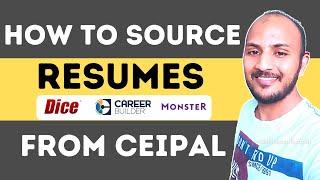 How To Source Resumes In CEIPAL From Portals  US Recruiters  usitrecruit [upl. by Jarita]